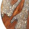 vidaXL Coffee Table Teak Resin 60 cm