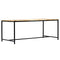 vidaXL Dining Table 180x90x75 cm Solid Rough Mango Wood