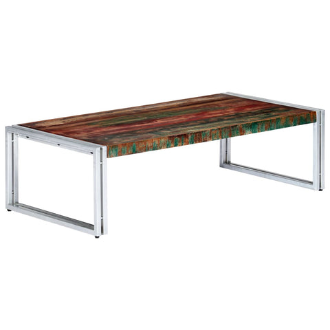 vidaXL Coffee Table 120x60x35 cm Solid Reclaimed Wood