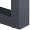 vidaXL Coffee Table with Live Edges Grey 60x60x40 cm Solid Acacia Wood