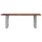 vidaXL Coffee Table with Live Edges 115x60x40 cm Solid Acacia Wood