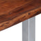 vidaXL Coffee Table with Live Edges 115x60x40 cm Solid Acacia Wood