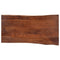 vidaXL Coffee Table with Live Edges 115x60x40 cm Solid Acacia Wood