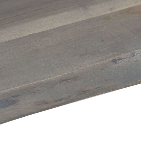 vidaXL Coffee Table with Live Edges Grey 115x60x40cm Solid Acacia Wood