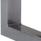 vidaXL Console Table 115x35x76 cm Solid Aacia Wood and Iron