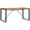 vidaXL Dining Table 160x80x75 cm Solid Mango Wood