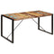 vidaXL Dining Table 160x80x75 cm Solid Reclaimed Wood