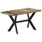 vidaXL Dining Table 140x70x75 cm Solid Reclaimed Wood
