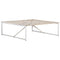 vidaXL Coffee Table 110x110x36 cm Solid Mango Wood