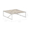 vidaXL Coffee Table 110x110x36 cm Solid Mango Wood