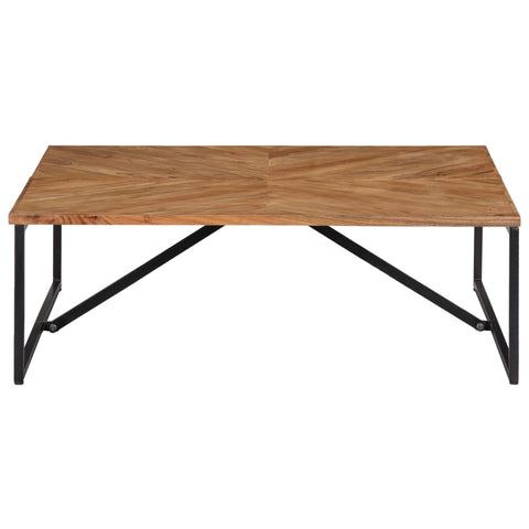 vidaXL Coffee Table 110x110x36 cm Solid Acacia Wood