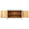 vidaXL Sideboard Light Blue 110x35x70 cm Solid Mango Wood