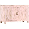 vidaXL Sideboard Light Pink 110x35x70 cm Solid Mango Wood