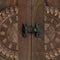 vidaXL Sideboard with Carved Design 110x35x70 cm Solid Mango Wood