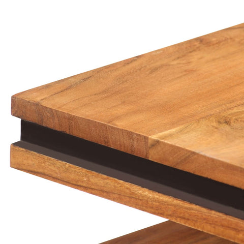 vidaXL Coffee Table 100x45x33 cm Solid Acacia Wood