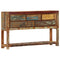 vidaXL Sideboard 120x30x75 cm Solid Reclaimed Wood