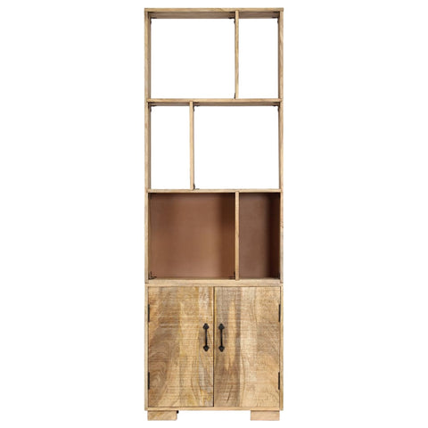 vidaXL Bookshelf 60x35x180 cm Solid Mango Wood