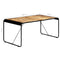 vidaXL Dining Table 180x90x76 cm Solid Rough Mango Wood