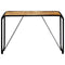 vidaXL Dining Table 118x60x76 cm Solid Rough Mango Wood