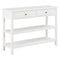 vidaXL Sideboard White 110x35x80 cm MDF