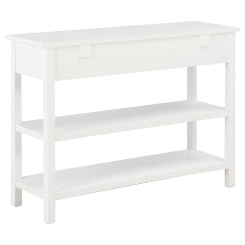vidaXL Sideboard White 110x35x80 cm MDF