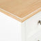 vidaXL Bedside Cabinet 2 pcs White 35x30x49 cm MDF