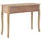 vidaXL Dressing Console Table with 3 Drawers Brown