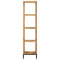 vidaXL Bookshelf 40x30x175 cm Solid Mango Wood