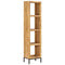 vidaXL Bookshelf 40x30x175 cm Solid Mango Wood