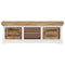 vidaXL TV Cabinet 118x30x40 cm Solid Mango Wood