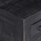 vidaXL Coffee Table Black 65x65x30 cm Solid Mango Wood