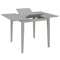 vidaXL Extendable Dining Table Grey (80-120)x80x74 cm MDF