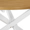 vidaXL Dining Table White 120x75 cm MDF