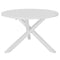vidaXL Dining Table White 120x75 cm MDF