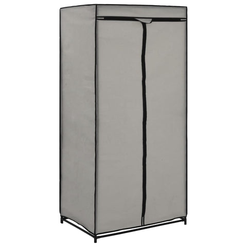 vidaXL Wardrobe Grey 75x50x160 cm