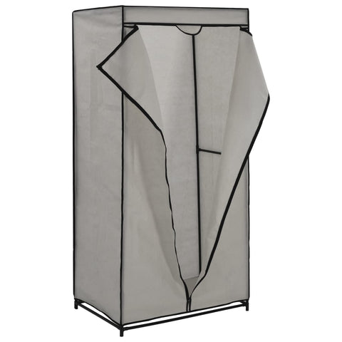 vidaXL Wardrobe Grey 75x50x160 cm