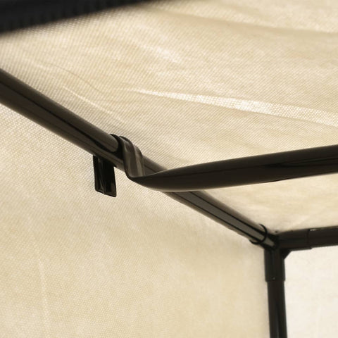 vidaXL Wardrobes 2 pcs Cream 75x50x160 cm