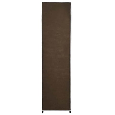 vidaXL Wardrobe with 4 Compartments Brown 175x45x170 cm