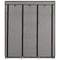 vidaXL Wardrobe with Compartments and Rods Grey 150x45x175 cm Fabric