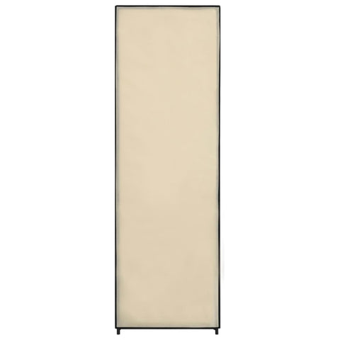 vidaXL Wardrobe Cream 87x49x159 cm Fabric