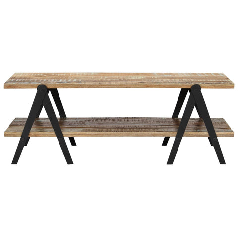 vidaXL Coffee Table 115x60x40 cm Solid Reclaimed Wood