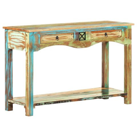 vidaXL Console Table 120x40x75 cm Solid Reclaimed Wood