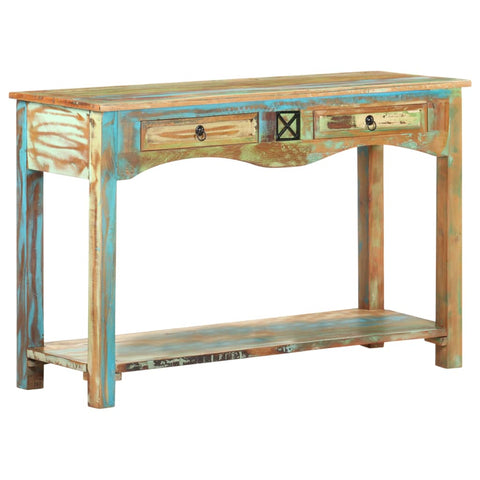 vidaXL Console Table 120x40x75 cm Solid Reclaimed Wood