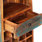 vidaXL Wine Rack 50x40x180 cm Solid Reclaimed Wood