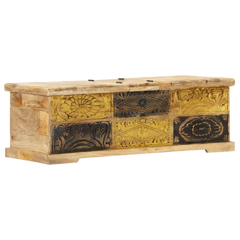 vidaXL Coffee Table 100x50x35 cm Solid Mango Wood