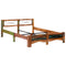 vidaXL Bed Frame without Mattress Solid Reclaimed Wood 160x200 cm
