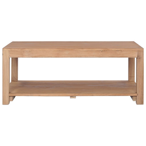 vidaXL Coffee Table 100x50x40 cm Solid Teak Wood