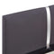 vidaXL Bed Frame without Mattress Grey Faux Leather 135x190 cm Double