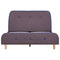 vidaXL Bed Frame without Mattress Taupe Fabric 120x190 cm Small Double