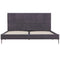 vidaXL Bed Frame without Mattress Grey Fabric 135x190 cm Double